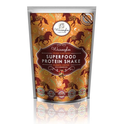 Wazoogles Kungfu Coffee Superfood Protein Shake 