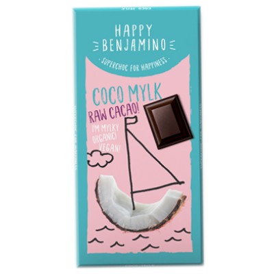 Happy Benjamino Raw Cacao Chocolate - Coco Mylk 