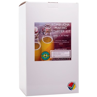 Crafty Culture Kombucha Brewing Combo Starter Kit