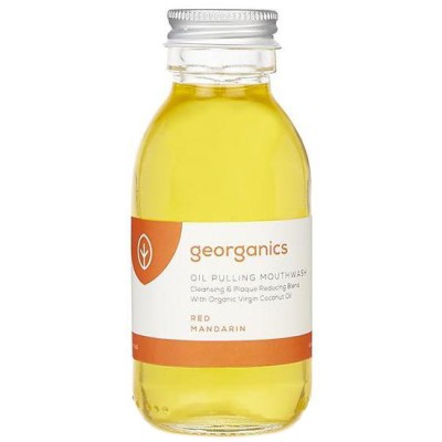Georganics Oil Pulling Mouthwash - Red Mandarin