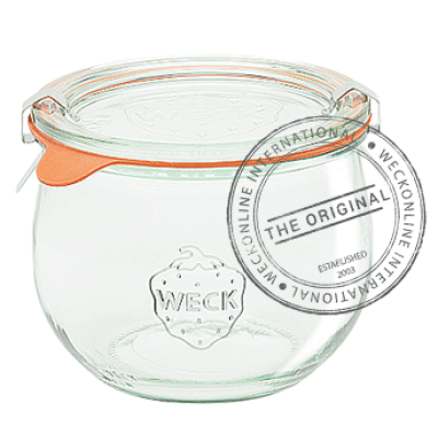 Weck Tulip Glass Jar 
