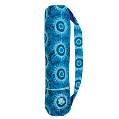 Simply Shweshwe Yoga Bag – Baltic Blue