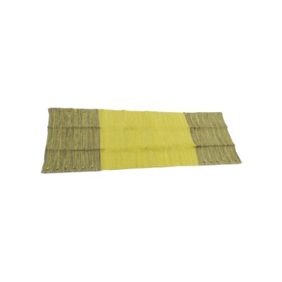 Aryuvastra Ayurvedic Yoga Mat - Moss Green/Yellow