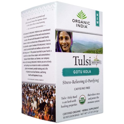 Tulsi Tea with Gotu Kola