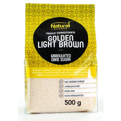 Natura Golden Light Brown Cane Sugar