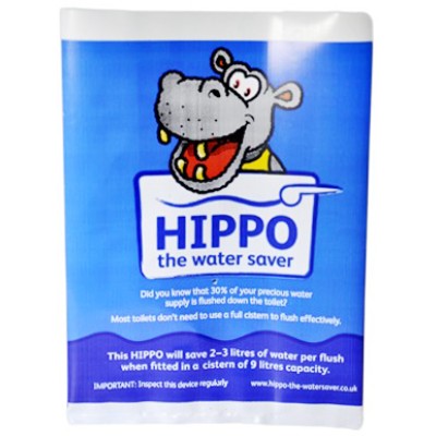 Water Saving Hippo Bags 9L