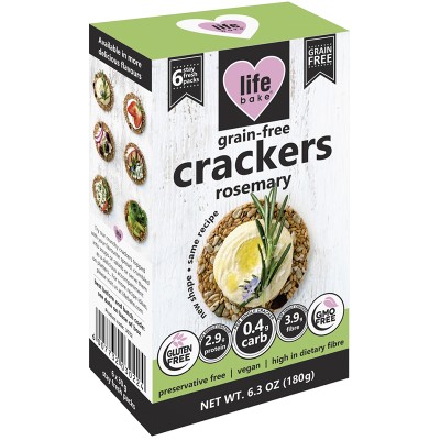 Life Bake - Grain-Free Crackers Rosemary
