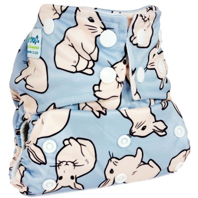 Bamboo Baby Sleeve Nappy Rabbit