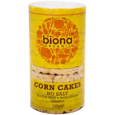 Biona Corn Cakes Organic - Unsalted