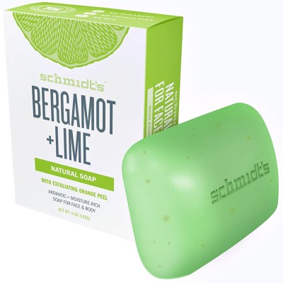 Schmidt's Bergamot Lime Soap Bar 142g
