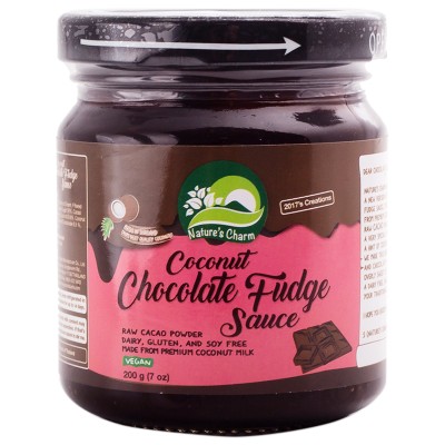 Natures Charm Coconut Chocolate Fudge Sauce