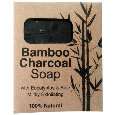 EcoPlanet Bamboo Charcoal Soap - Aloe & Eucalyptus