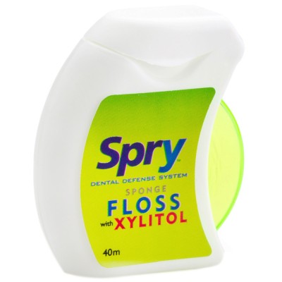 Spry Sponge Floss with Xylitol