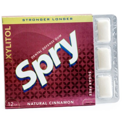 Spry Xylitol Gum - Cinnamon