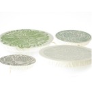 Spaza Dish Cover Set of 4 : Protea Print
