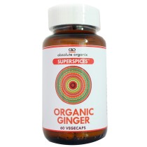 SuperSpices Organic Ginger Capsules
