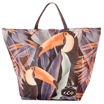 Living Eco Recycled Plastic Bottle RPET Beach Bag - Toucan