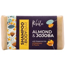 Pebble Almond & Jojoba Shampoo & Body Bar