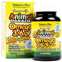 Animal Parade Omega 3/6/9 Junior Softgels 90