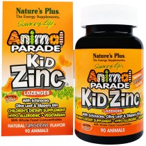 Animal Parade KidZinc Lozenges – Tangerine 90