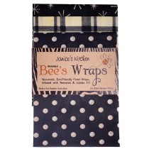 Janice’s Kitchen Bee’s Wraps - Black
