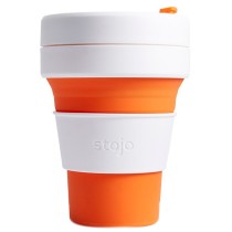 Stojo Collapsible Cup - Orange 
